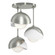 Brooklyn Three Light Semi-Flush Mount in Sterling (39|121374-SKT-85-02-GG0711)