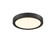 Polaris LED Wall / Flush Mount in Matte Black (214|DVP39708MB-3K)