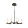 Torcia LED Chandelier in Black (40|45712-012)