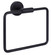 Varen Towel Ring in Matte Black (387|BA108A09BK)