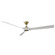 Torque 70''Ceiling Fan in Soft Brass/Matte White (441|FR-W2204-70-SB/MW)