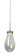 Moxie One Light Pendant in Satin Nickel (408|PD106DCSNLED3M)