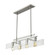 Gantt Four Light Linear Chandelier in Brushed Nickel (224|3002-32BN)