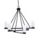 Trinity Six Light Chandelier in Matte Black (200|2806-MB-801B)