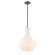 St Julian One Light Pendant in Graphie With True Opal Glass (214|DVP25810GR-TO)