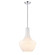 St Julian One Light Pendant in Chrome With True Opal Glass (214|DVP25810CH-TO)
