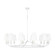 Ziba 12 Light Chandelier in Matte White (454|TC11712MWT)