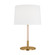 Monroe One Light Table Lamp in Burnished Brass (454|KST1041BBSBLH1)