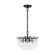 Arden Four Light Chandelier in Aged Iron (454|CC1254AI)