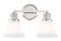 Alden Two Light Bath in Polished Nickel (185|2402-PN-MO)