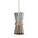 Moxy One Light Pendant in Warm Silver Leaf (68|312-41-WSL)