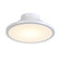 Lucida LED Flush Mount in White (78|AC7021WH)