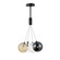 Burst LED Pendant in Black (86|E25084-148BK)