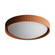 Souffle LED Flush Mount in Terra Cotta (86|E25058-TRC)