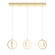 Lock LED Pendant in Satin Brass (162|LCKP09L30D1SBLNR3)
