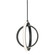 Lock LED Pendant in Black (162|LCKP09L30D1BK)