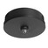 Canopy Convertible Flat or Barrel Canopy Including Uni-Jack Socket in Matte Black (397|10080CP-MB)