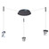 Atlas LED Pendant in Matte Black (397|10071PN-MB)
