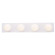 Four Light Bath Bar in White (88|6659500)