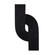 Bauhaus Eye Wall Art in Carbon (137|425WA70)