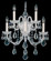 Olde World Five Light Wall Sconce in Silver (53|6806-40H)