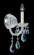 Olde World One Light Wall Sconce in Polished Silver (53|6805-40R)