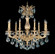 Milano Nine Light Chandelier in French Gold (53|5679-26H)