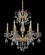 Milano Six Light Chandelier in French Gold (53|5676-26H)