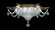Milano Two Light Flush Mount in Antique Silver (53|5633-48H)