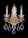 La Scala Three Light Wall Sconce in Heirloom Gold (53|5071-22R)