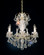 New Orleans Seven Light Chandelier in Black Pearl (53|3656-49R)