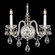 Arlington Two Light Wall Sconce in Silver (53|1301-40H)