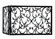 Vine Fireplace Screen in Black (57|97928)