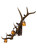 Antlers Three Light Wall Sconce in Rust,Wrought Iron (57|82834)