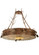 Woodland Pine Eight Light Pendant in Rust (57|81788)