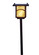 Hyde Park One Light Post Landscape Fixture in Craftsman Brown (57|73545)