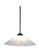 Blanco Swirl One Light Pendant in Craftsman Brown (57|70107)