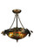 Greenbriar Oak Three Light Semi-Flushmount in Antique Copper (57|68649)