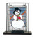 Snowman Mini Tabletop Window in Craftsman Brown (57|68340)