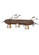 Pine Branch Three Light Vanity in Rust/Wrought Iron (57|67906)