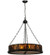 Mountain Pine Six Light Inverted Pendant in Black Metal (57|50026)