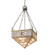 Shu Four Light Pendant in Satin Brass (57|49817)