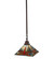 Prairie Dragonfly 10'' Pendant in Mahogany Bronze (57|49113)