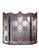 Victorian Beveled Fireplace Screen in Antique Copper (57|48092)