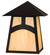 Stillwater One Light Wall Sconce in Craftsman Brown (57|45273)