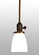 Revival One Light Mini Pendant in Craftsman Brown (57|37015)