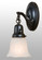 Mansfield One Light Wall Sconce in Craftsman Brown (57|36613)