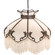Isabella Three Light Pendant in Mahogany Bronze (57|31315)
