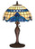 Baroque One Light Accent Lamp in Beige Lt Blue Blue (57|31201)