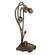 Pond Lily Three Light Table Base in Mahogany Bronze (57|29937)